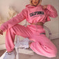 2025 Women’s Tracksuit Hooded Sweatshirts & Trousers Set
