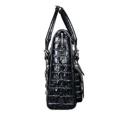 New Fashion Laptop Bag – Alligator Genuine Leather Men's Briefcase