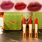 Makeup Korean Matte Lipstick Set Waterproof Long Lasting Leather Bag Velvet Vitamin Lip Gloss Kit Box