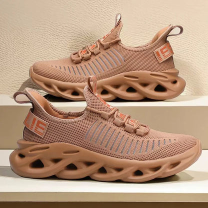 Unisex Men Mesh Breathable Running Women Casual Sneakers Lightweight Sports Family Matching Outdoor Shoes