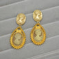 Elegant Vintage Collarbone Oval Portrait Chain Necklace for Women
