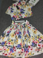 Spring and Summer Women's New Printed Two-Piece Suit
