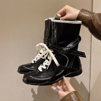 Luxury Vintage Booster Boots retro-inspired design and high-end craftsmanship