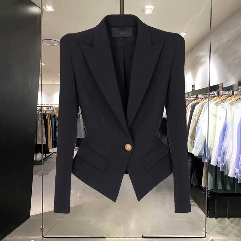 2025 New Autumn Slim Fit Women’s Blazer – a high-end