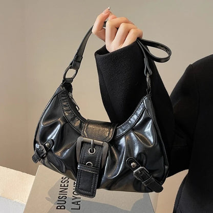 Y2K Retro Pleated Hobo Shoulder Bag