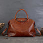 2025 New Retro Genuine Leather Women's Bag Large Capacity Tote Bag