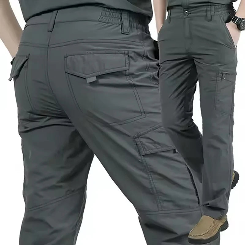 Summer Men's Quick Drying Pants Sports Waterproof 2025