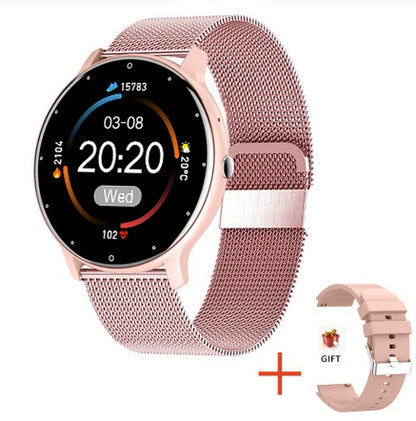 Smart Watch Women Men Full Touch Screen Bluetooth 5.2 Call Waterproof Watches Sports Fitness Tracker New