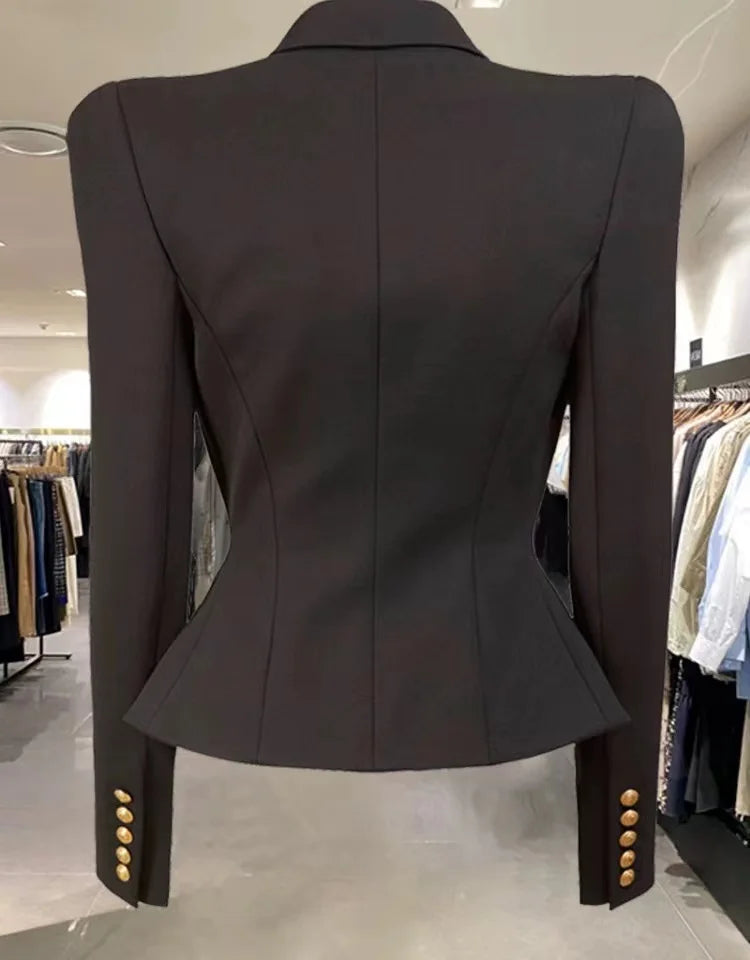 2025 New Autumn Slim Fit Women’s Blazer – a high-end
