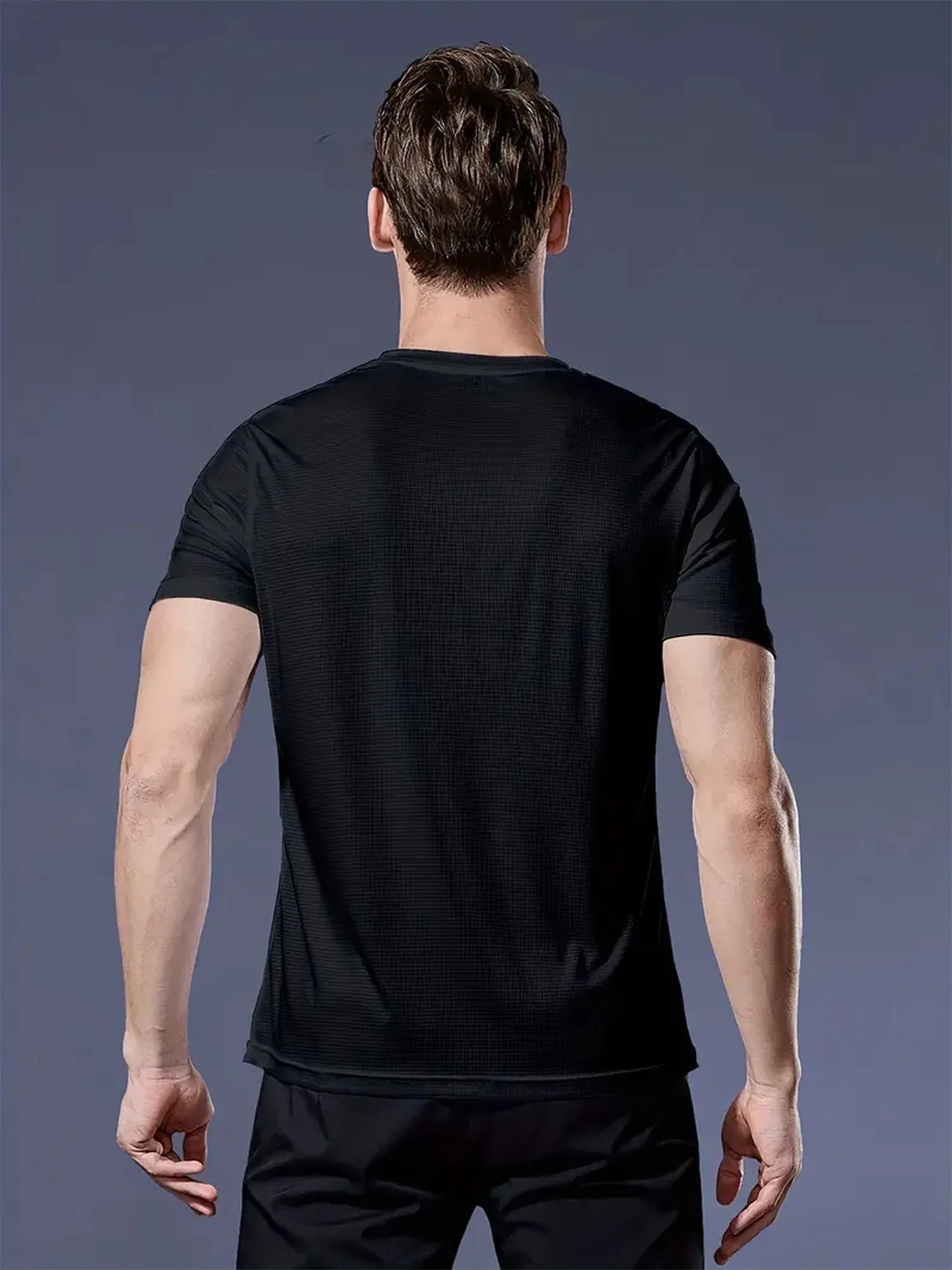 8-Pack Men’s Quick-Dry Tees 8-Color Set