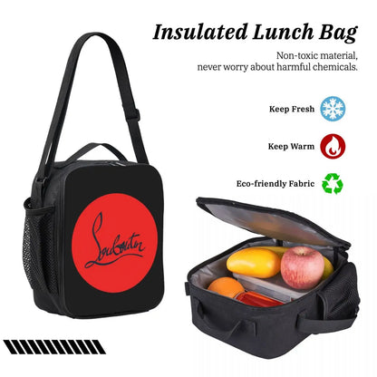 Christian Louboutin-inspired 3-piece Insulated school bag set 3ps