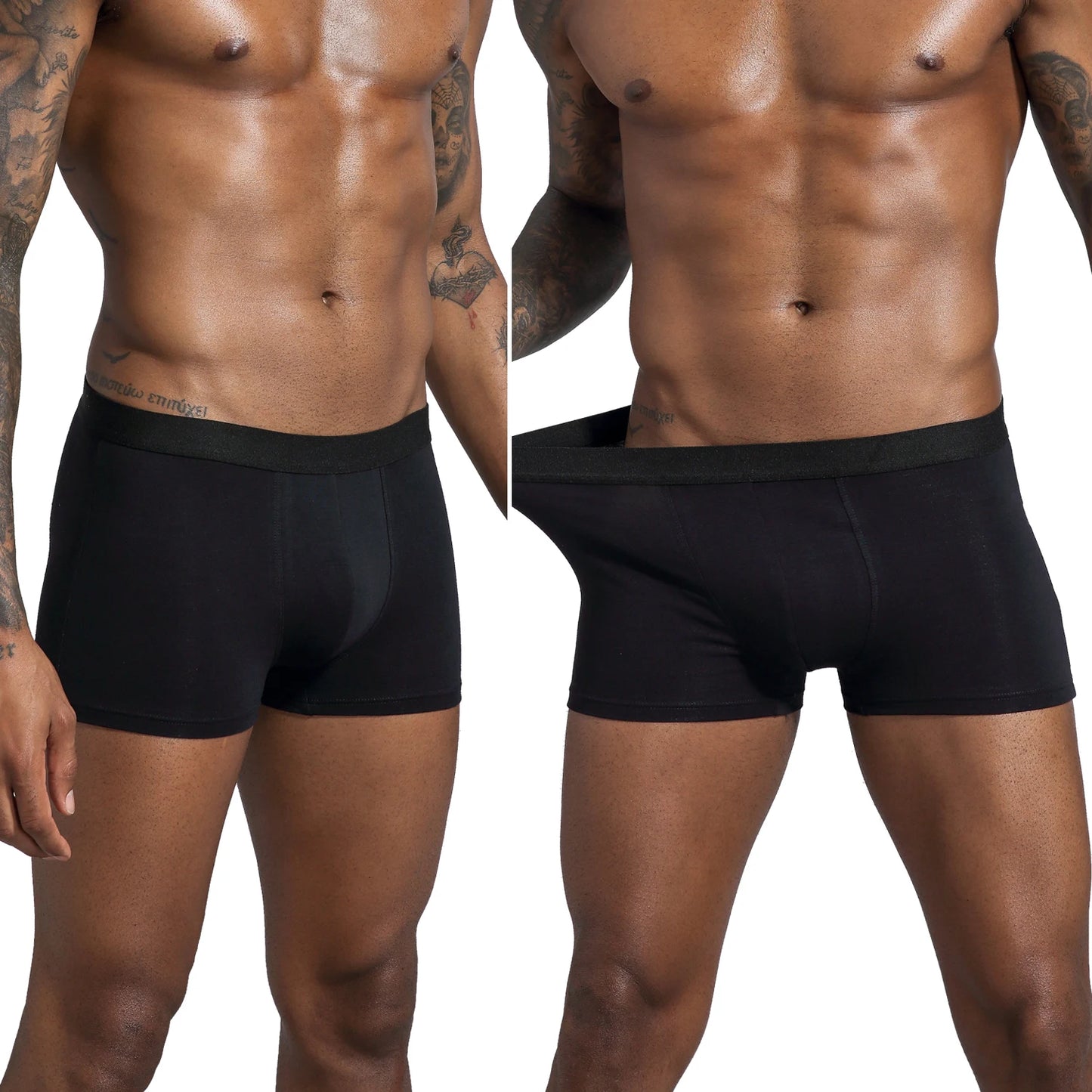 6pcs Pack 2024 Men Panties Cotton Underwear Male Brand Boxer Luxury Set